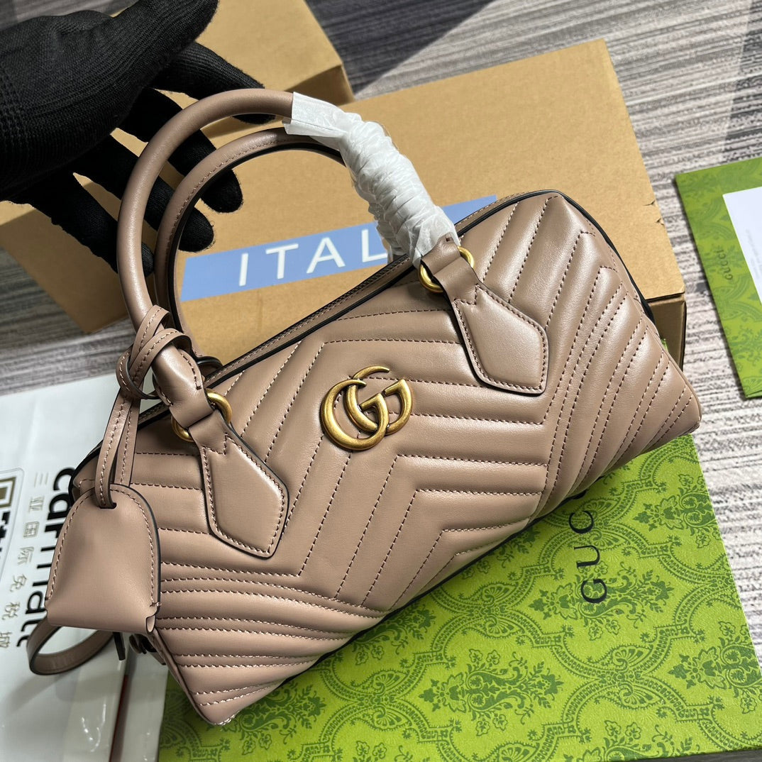 G*G MARMONT MATELASSE HANDBAG CALFSKIN
