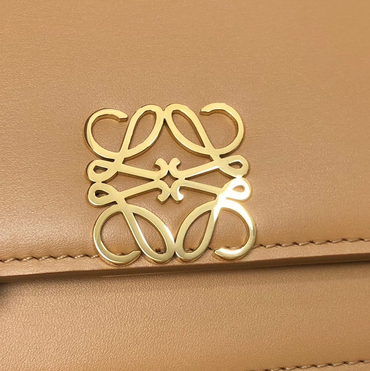 L*E G*ya BAG 23 IN COPPER BROWN CALFSKIN