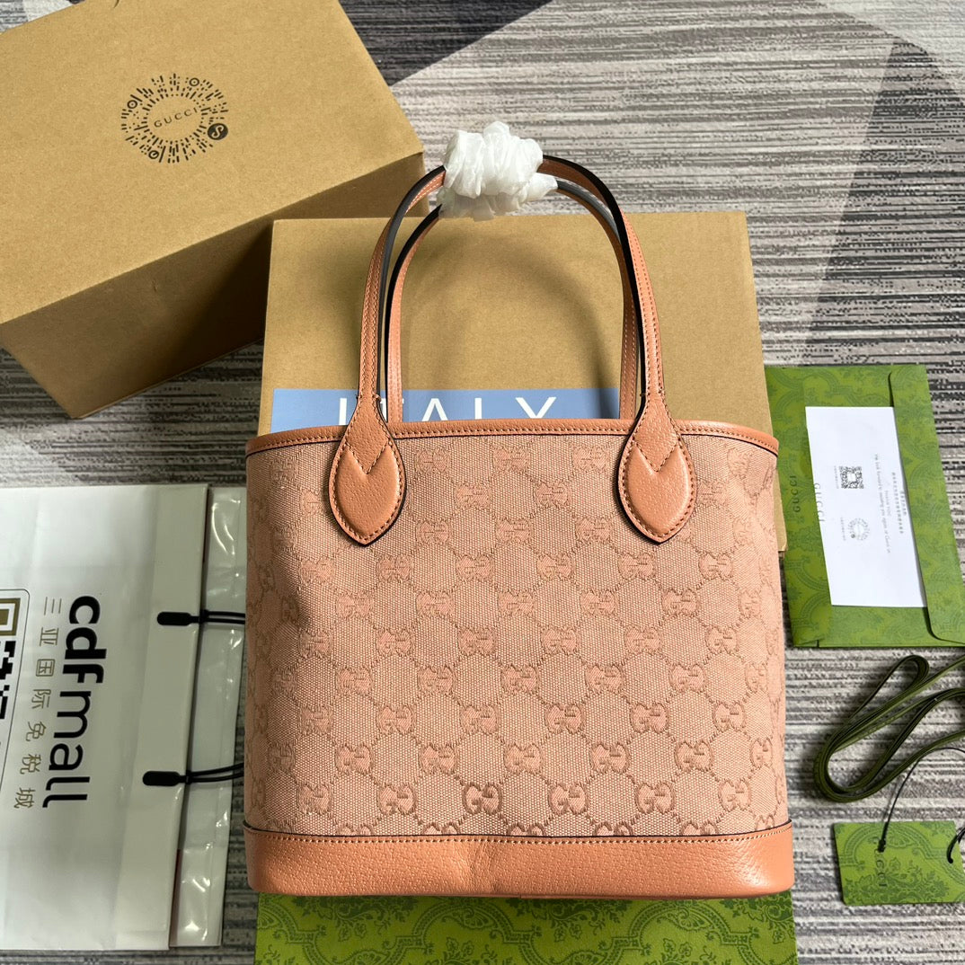 G*G OPHIDIA TOTE BAG CANVAS