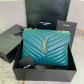 LOULOU QUILTED LEATHER GOLD HARDWARE