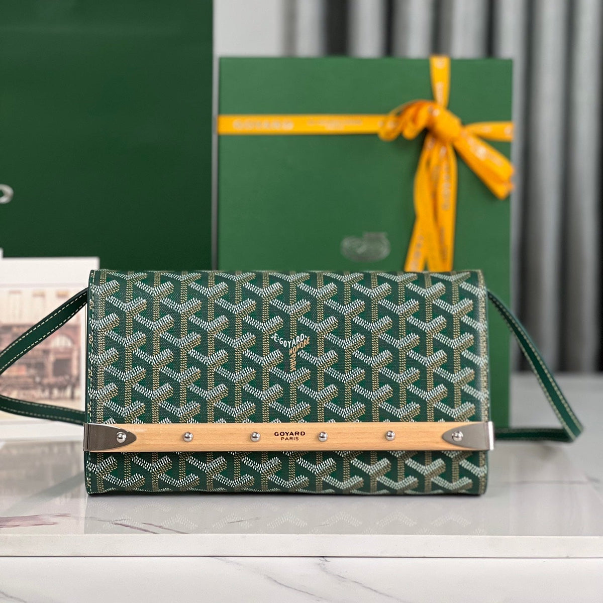 MONTE CARLO CLUTCH G*yardine CANVAS