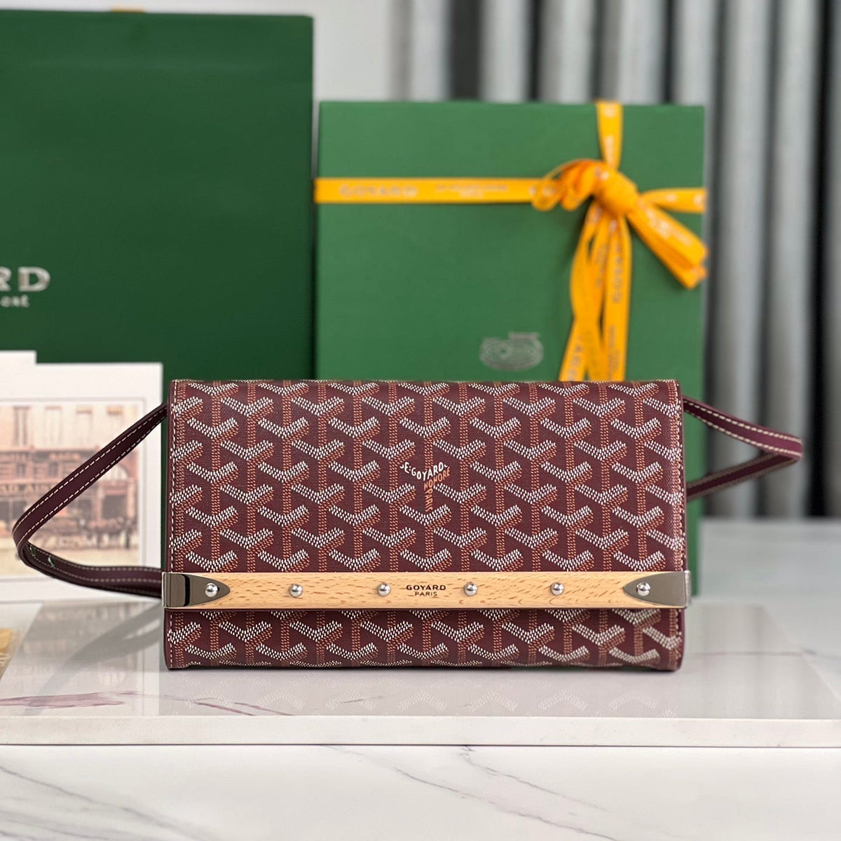 MONTE CARLO CLUTCH G*yardine CANVAS