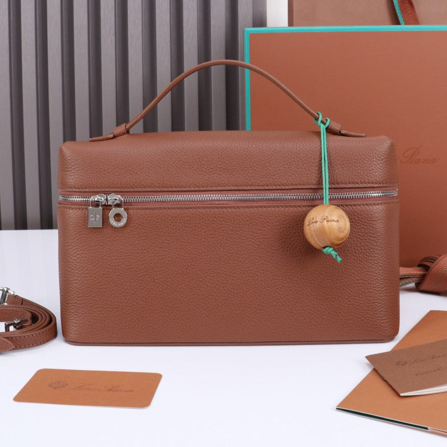 EXTRA BAG L27 GRAINED CALFSKIN SILVER HARDWARE