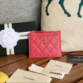 C*C A84105 Coin Case Gold Metal Caviar