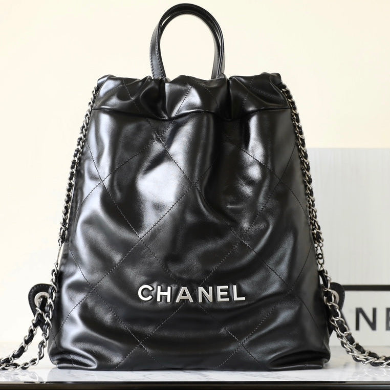 C*C 2025 Backpack Soft Calfskin