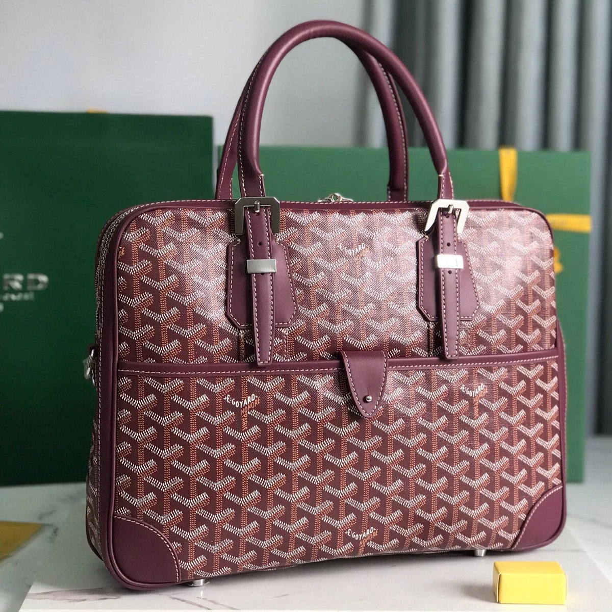 AMBASSADE DOCUMENT CASE G*yardine CANVAS