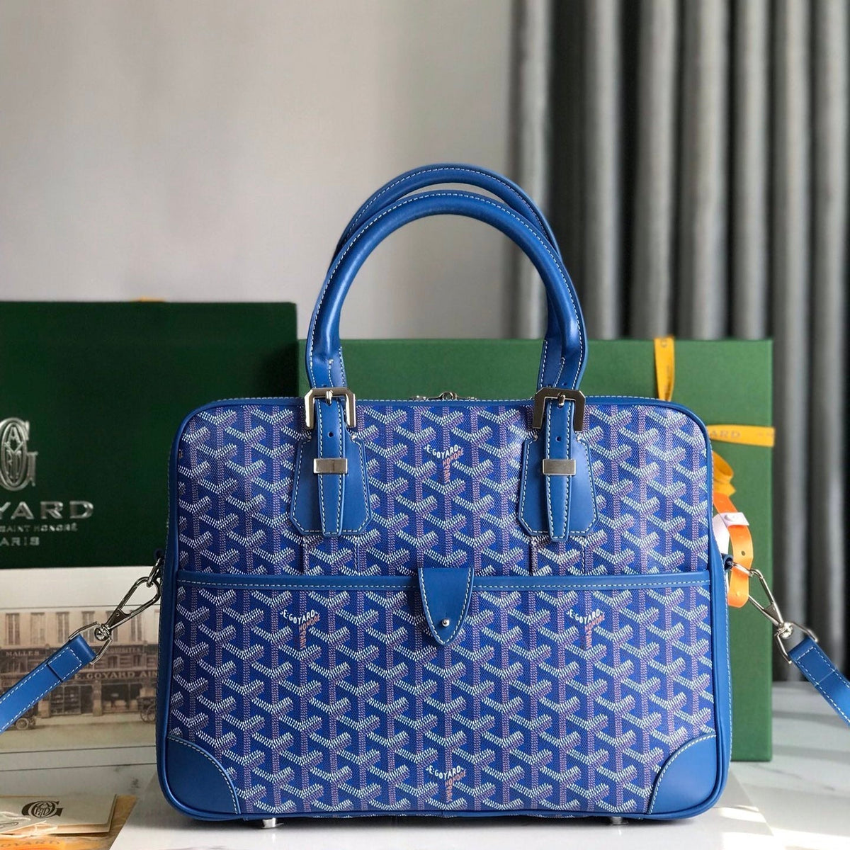 AMBASSADE DOCUMENT CASE G*yardine CANVAS