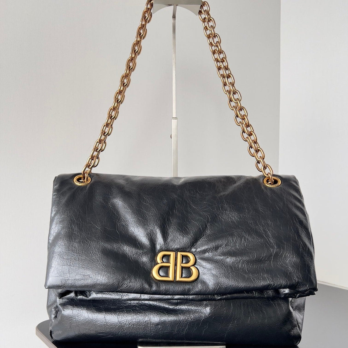 MONACO BAG ARENA CALFSKIN GOLD HARDWARE