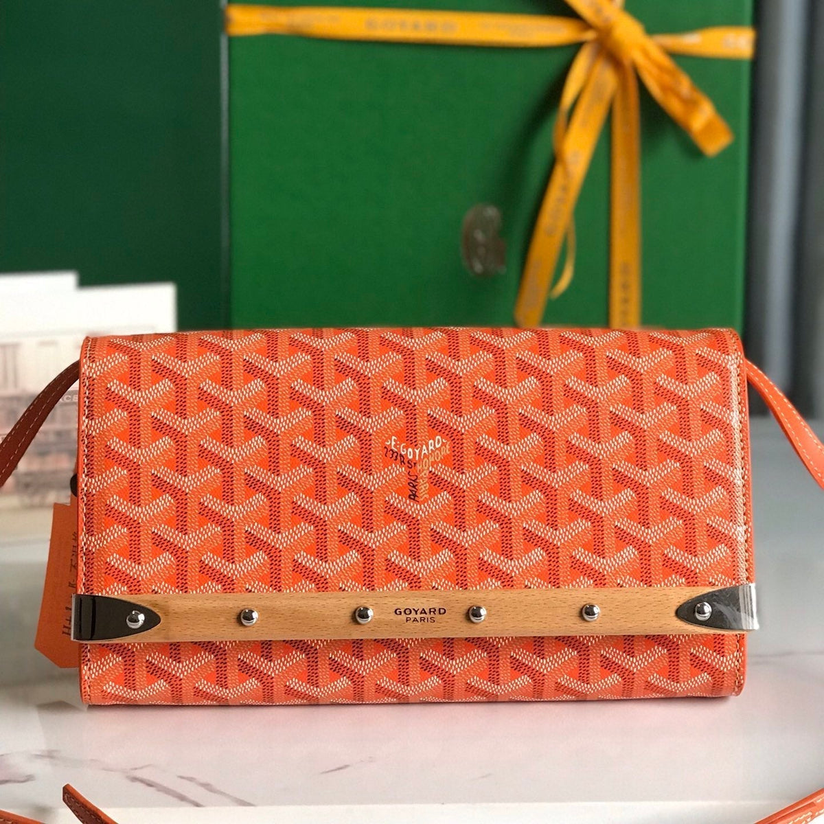 MONTE CARLO CLUTCH G*yardine CANVAS