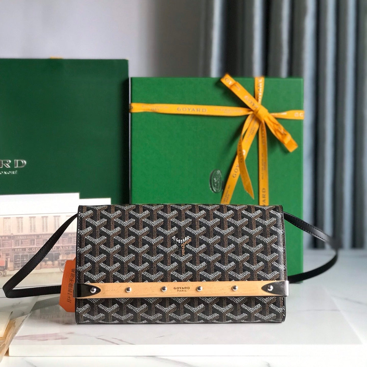 MONTE CARLO CLUTCH G*yardine CANVAS