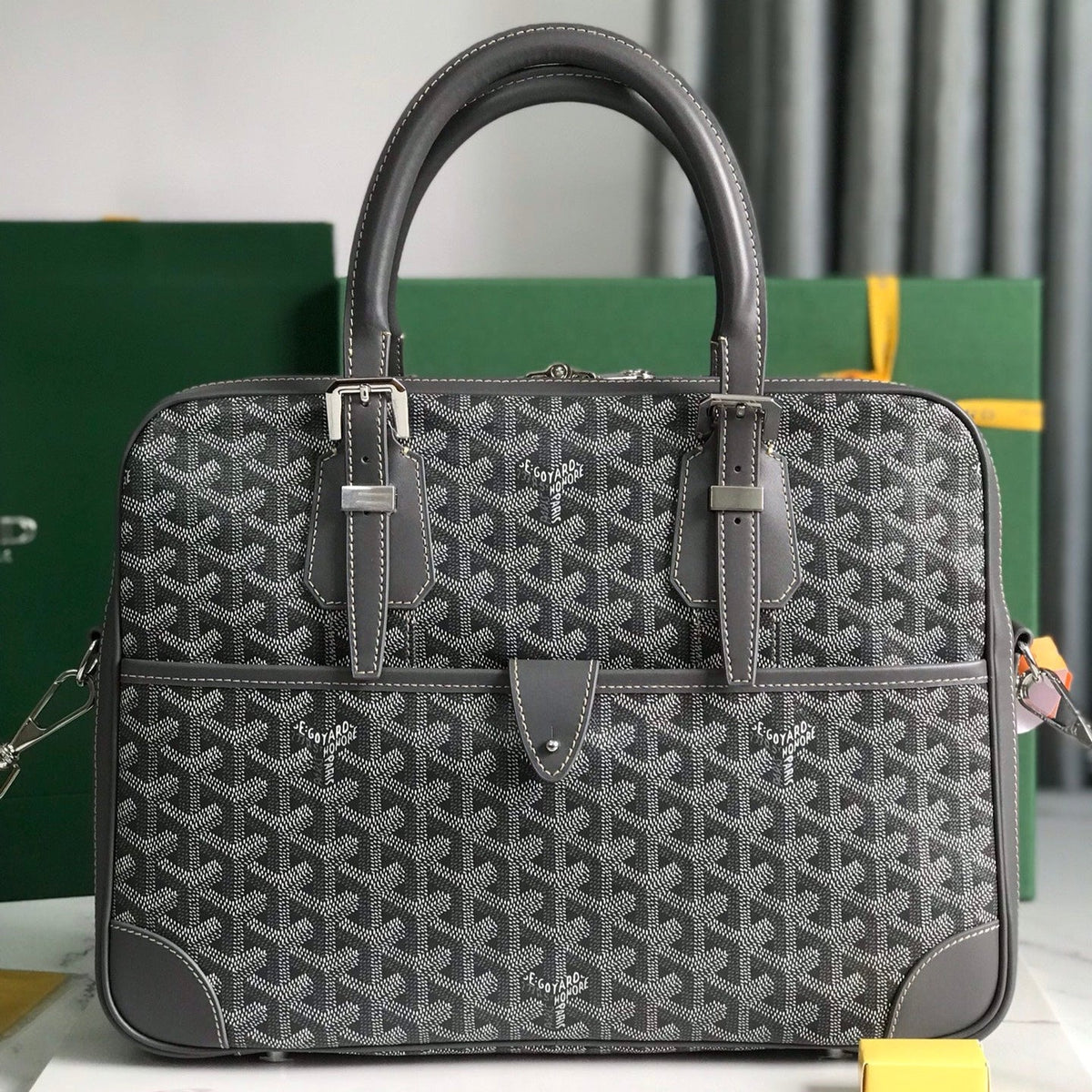 AMBASSADE DOCUMENT CASE G*yardine CANVAS