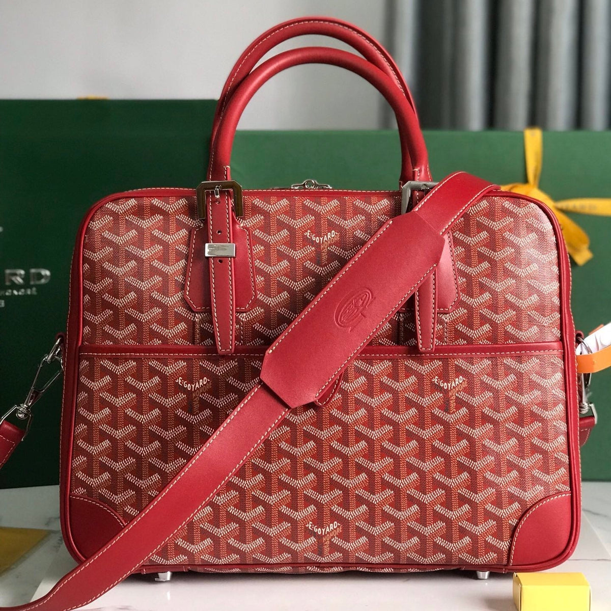 AMBASSADE DOCUMENT CASE G*yardine CANVAS