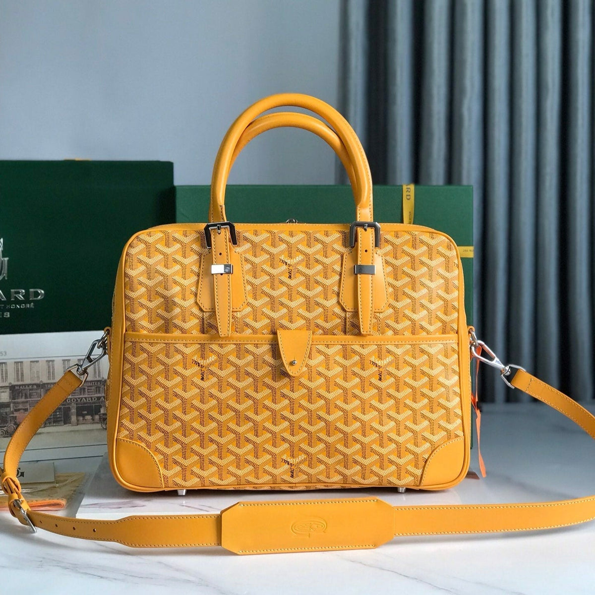 AMBASSADE DOCUMENT CASE G*yardine CANVAS