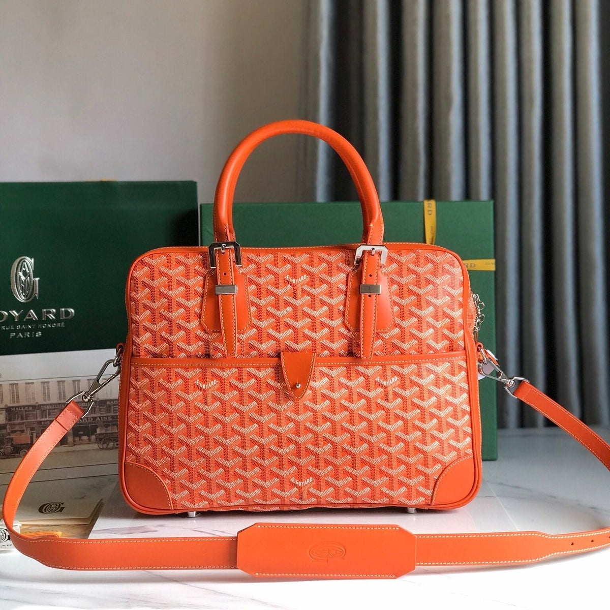 AMBASSADE DOCUMENT CASE G*yardine CANVAS