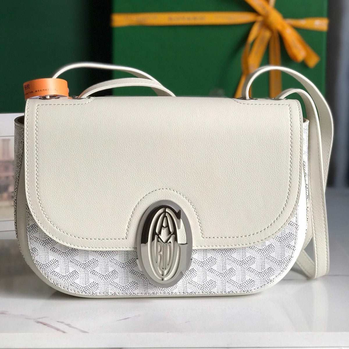 233 BAG CALFKIN G*yardine CANVAS