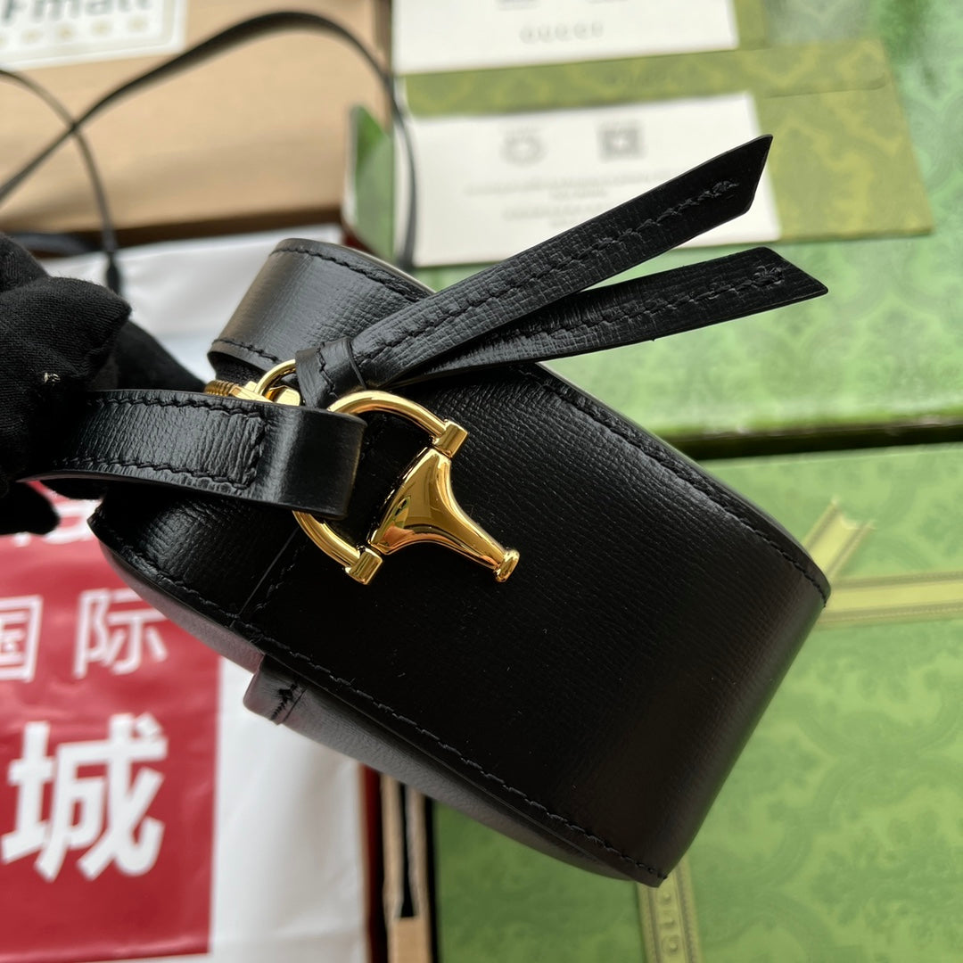G*cci Horsebit 1995 Bag Leather