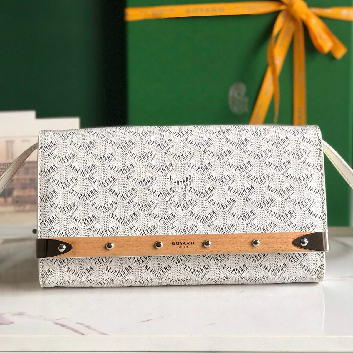 MONTE CARLO CLUTCH G*yardine CANVAS