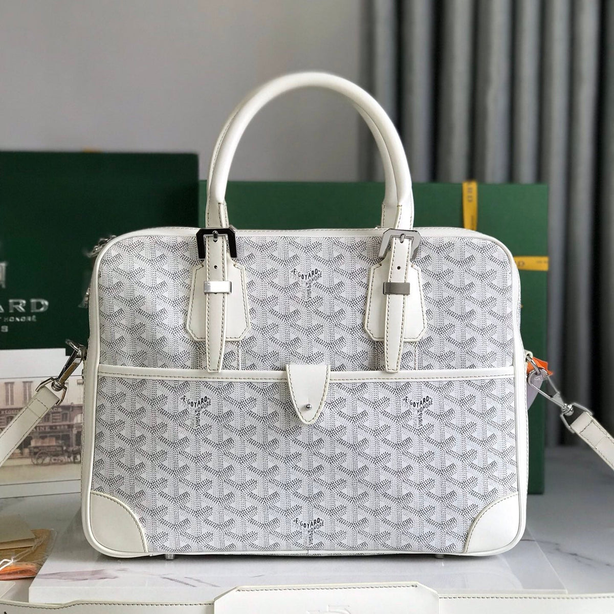 AMBASSADE DOCUMENT CASE G*yardine CANVAS