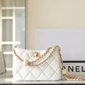 C*C 24S HOBO BAG LAMBSKIN PEARL BALL