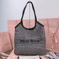 IVY TOTE BAG WOVEN FABRIC LINEN