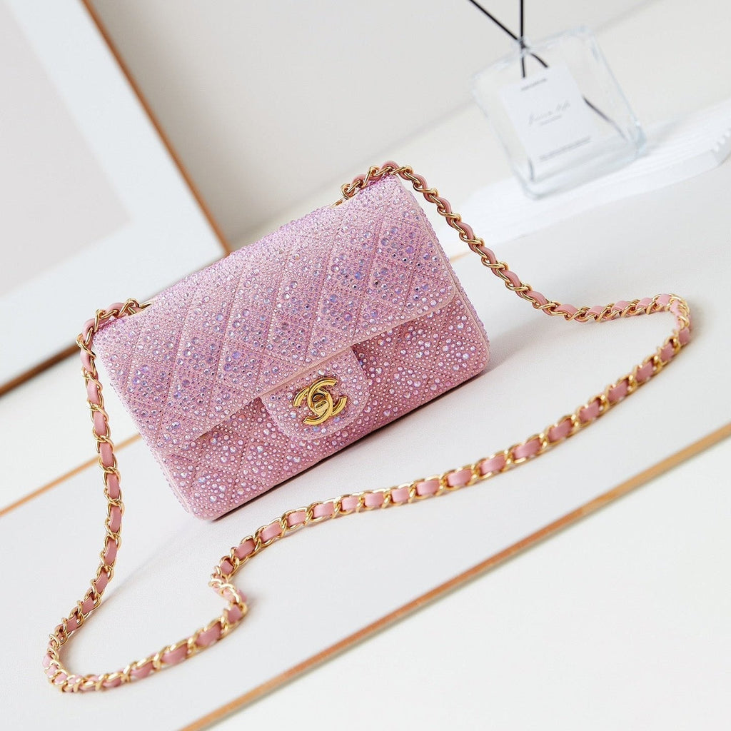 24B FLAP BAG LAMBSKIN