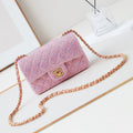 24B FLAP BAG LAMBSKIN