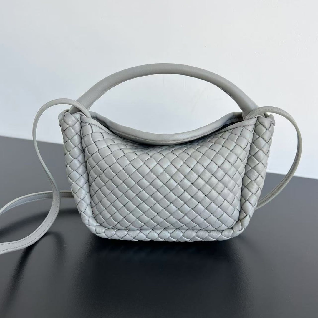 B*V Cobble Top Handle Lambskin