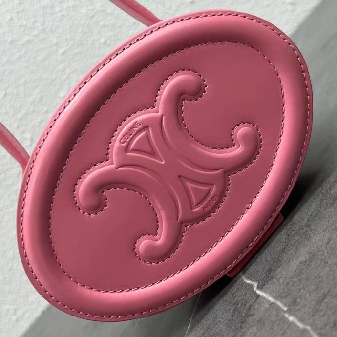 C*line Oval Minaudière Cuir Triomphe Calfskin