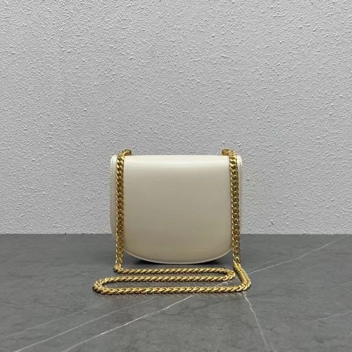 C*line Chain Besace Clea Bag Triomphe Calfskin GHW