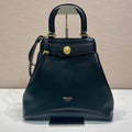 Pr*da 2026 Etude Tote Bag 31cm Black Calfskin