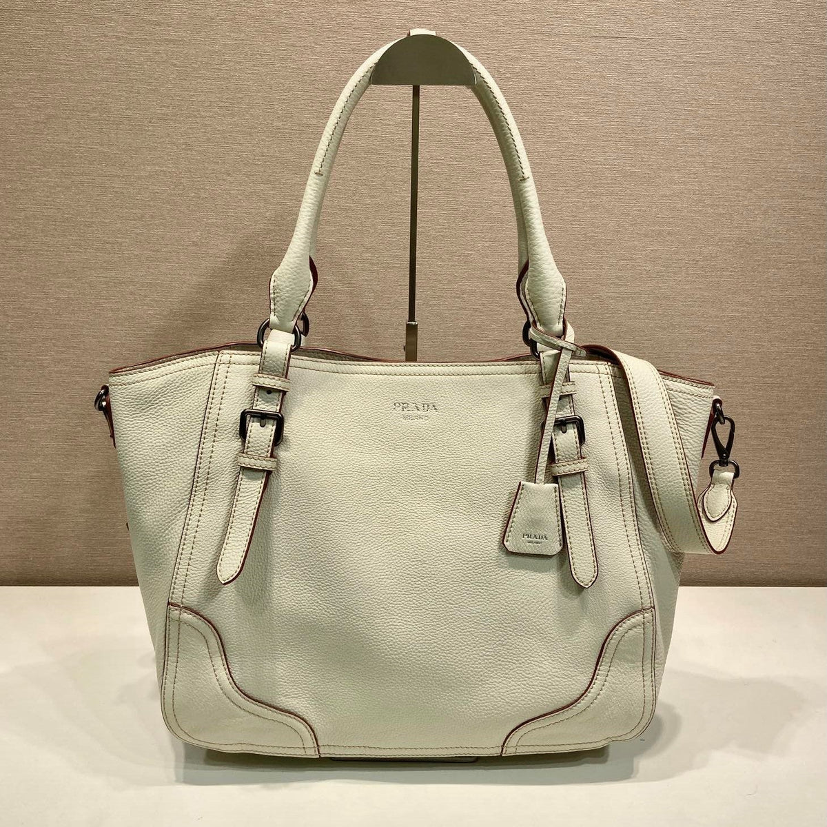 Pr*da Tote Bag Leather