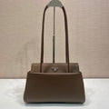 Pr*da Passage Bag Leather Re Nylon
