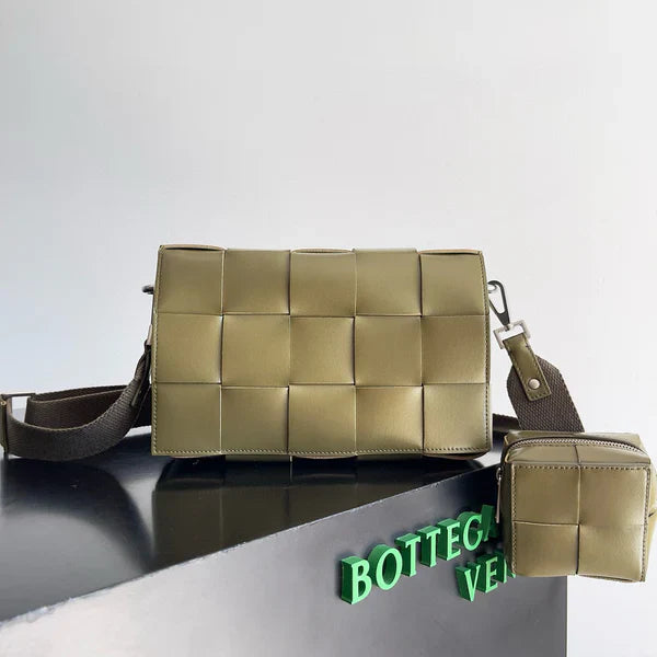 B*V Two One Cassette Bag Leather