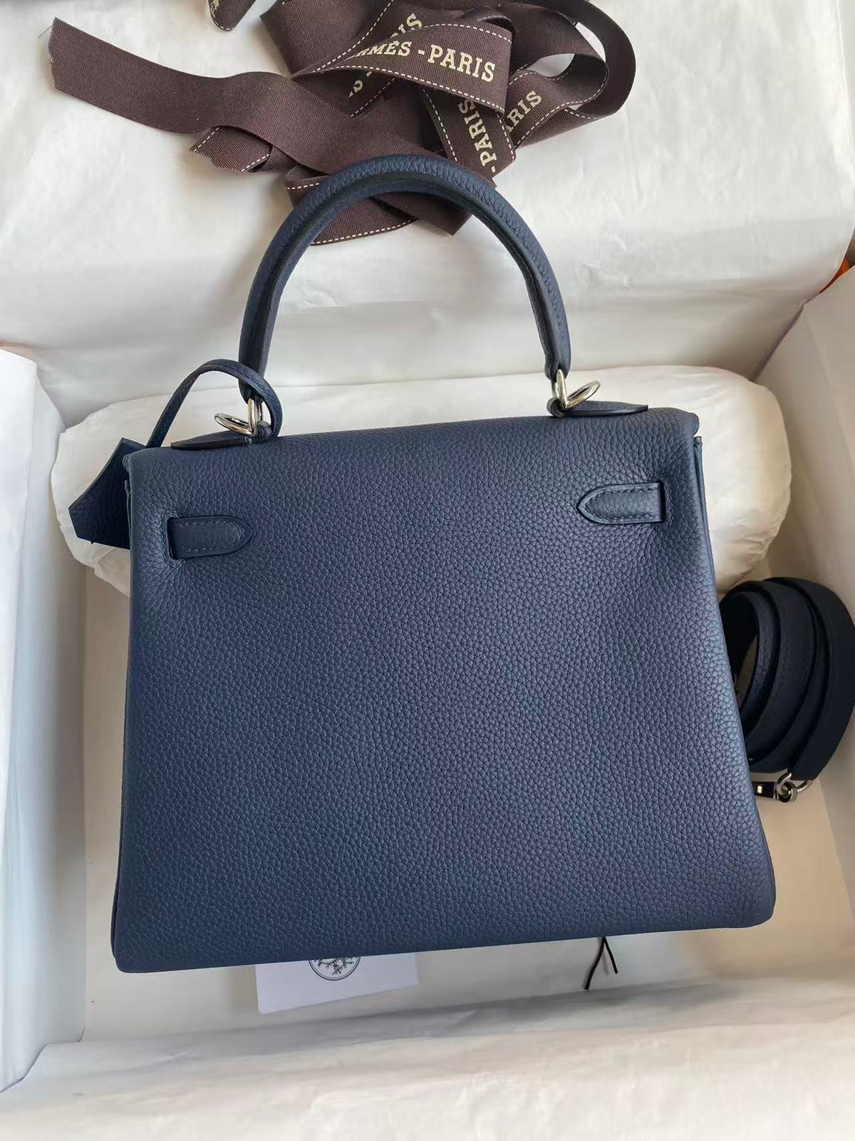 H*M Kelly Bag Togo Leather SHW