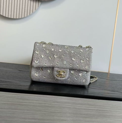 C*C 2026 Bag Strass Leather