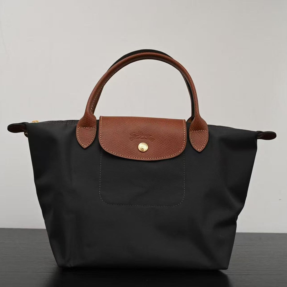 L*ngchamp Le Pliage Tote Bag Polyamide Leather