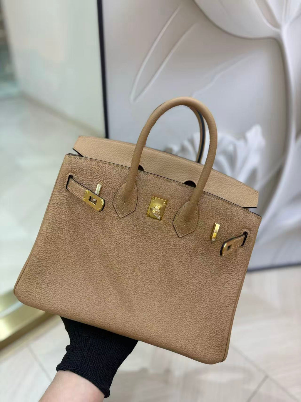 H*M Birkin Bag Togo Leather GHW