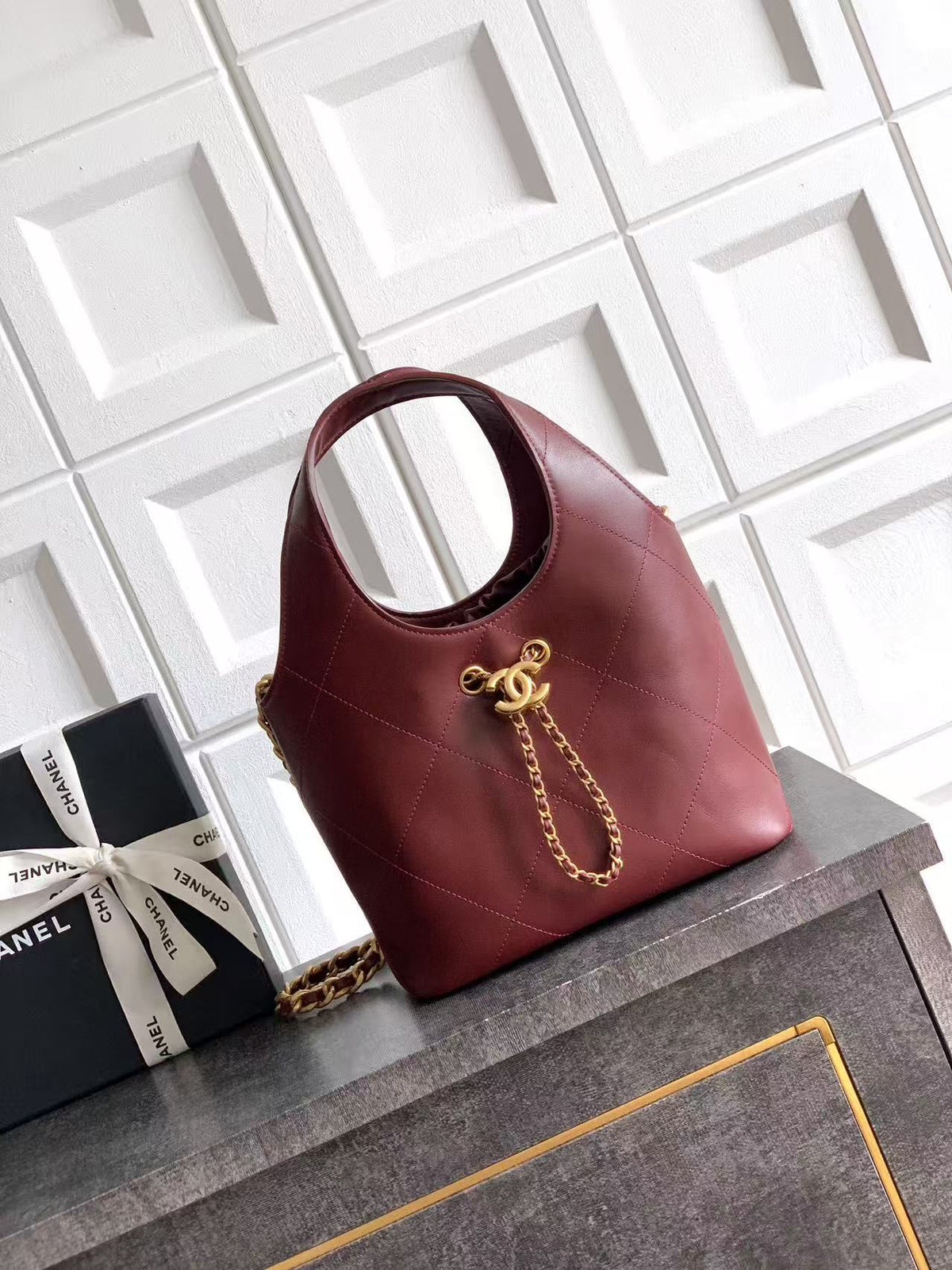 C*C SS 2026 Shopping Bag Lambskin