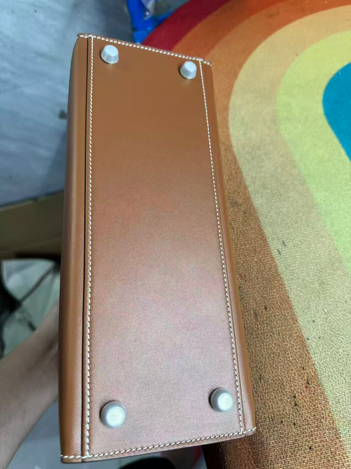 H*M Birkin 25cm Brown Calfskin Sliver Hardware