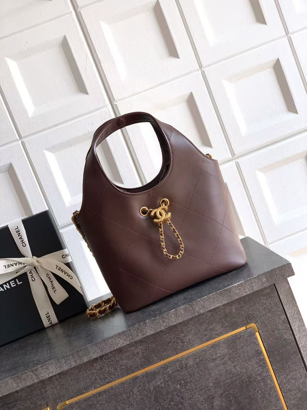C*C SS 2026 Shopping Bag Lambskin