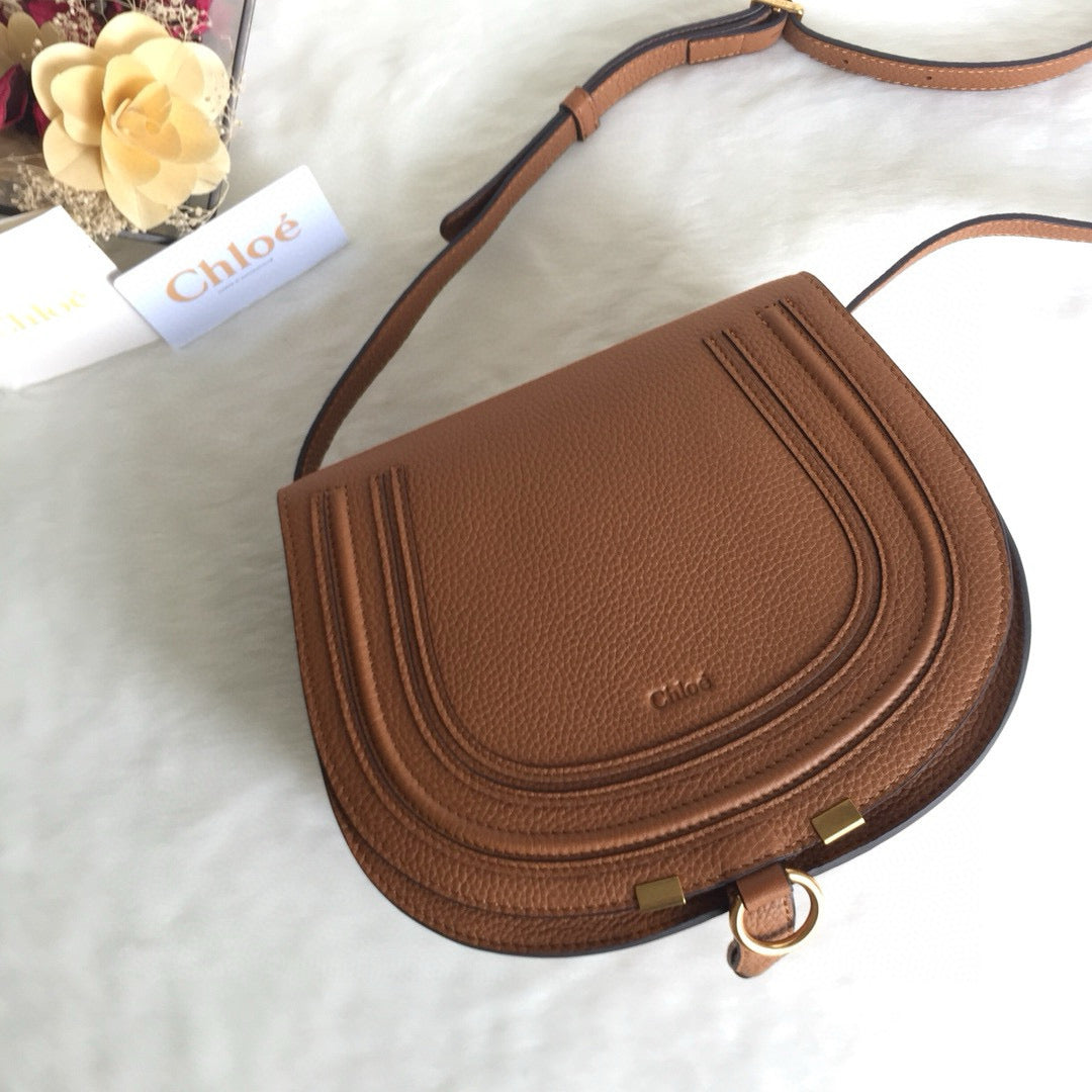 Marcie Cross Body Bag Calfskin Ghw