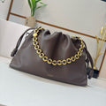L*ewe Flamenco Purse 41 Bag Dark Brown Nappa Lambskin