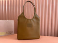 HOBO 40 TOTE BAG IN BROWN CALFSKIN