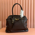 M*u*M*u 2025 Adventure Bag Chocolate Nappa Leather