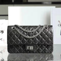 C*C 2026 Classic 2.55 Flap Bag Aged Lambskin Silver Hardware