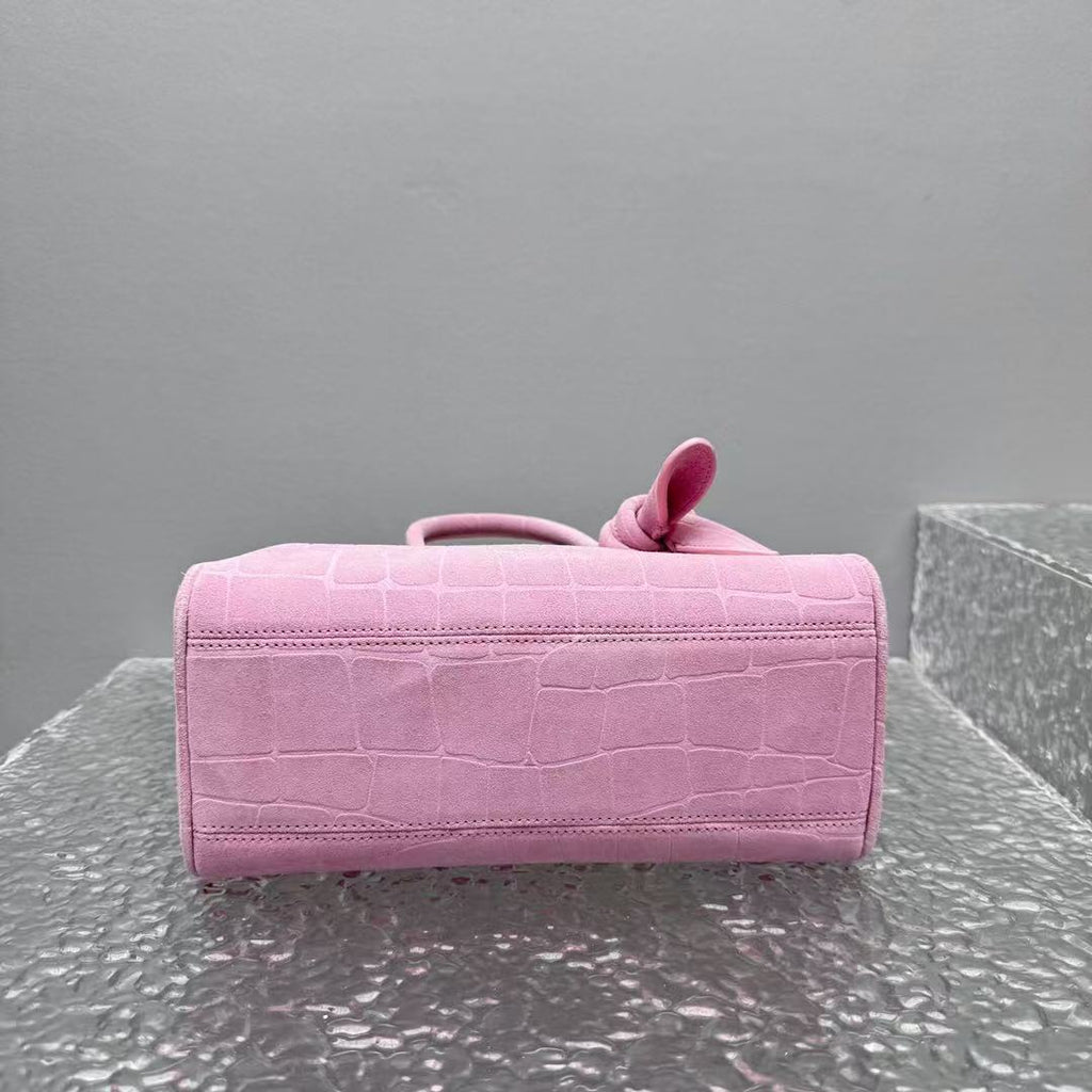 J*cquemus Le Petit Turismo 26cm Pink in Cowhide