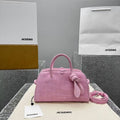 J*cquemus Le Petit Turismo 26cm Pink in Cowhide