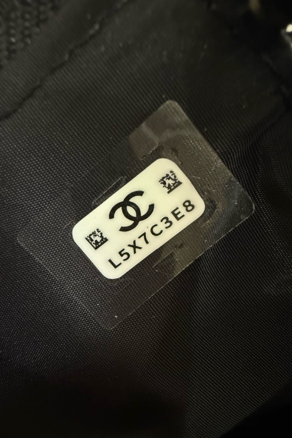 C*C 25/56 Small Zipped Case Black Velvet GHW