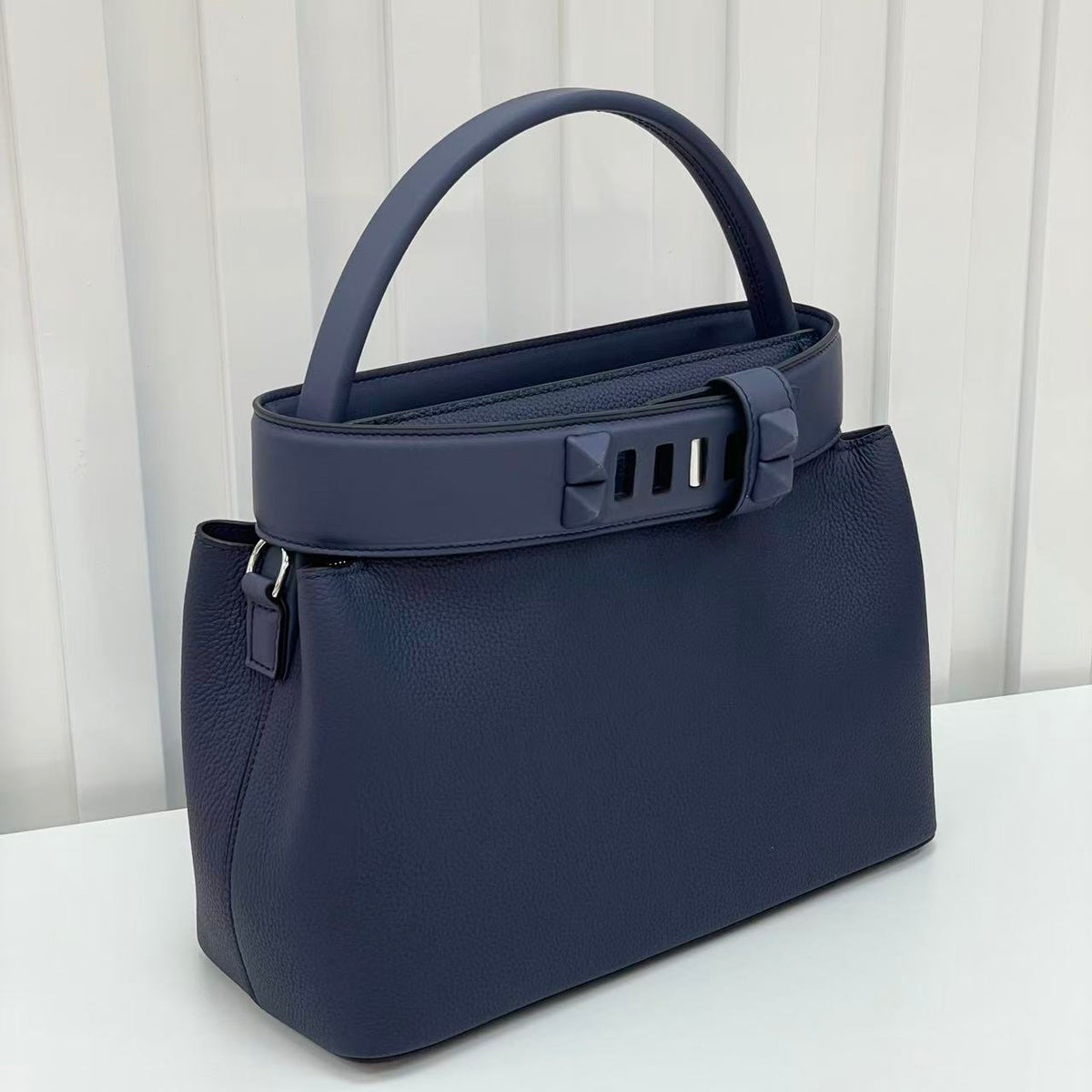 H*M Medor Bag Collier De Chien Clasp Togo Swift Calfskin