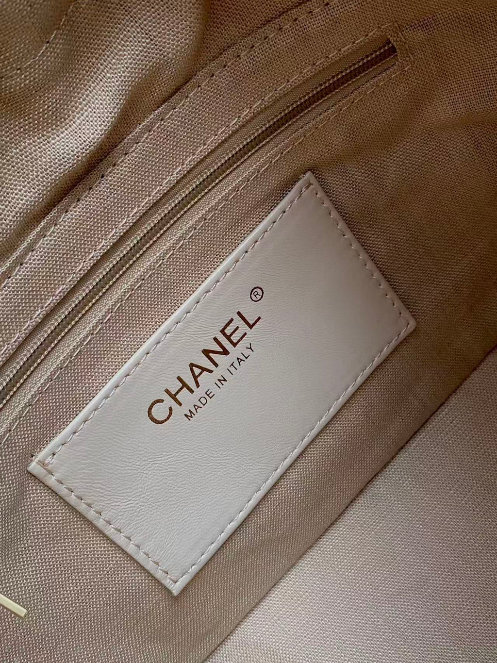 Ch*nel Hobo Bag 35 Brown in Cowhide